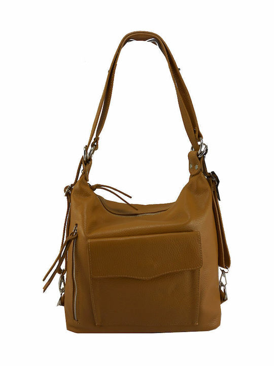 Mybag Leather Women's Bag Shoulder Brown