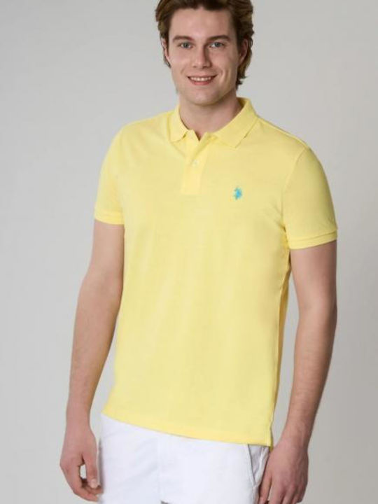 U.S. Polo Assn. King Polo T-shirt Κίτρινο