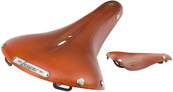 Lepper Brown Retro Bicycle Saddle