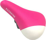 Pink Childhood Bicycle Saddle