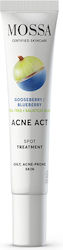 Mossa Cosmetics Mossa Acne Act Терапия против акне с боровинка 15 мл