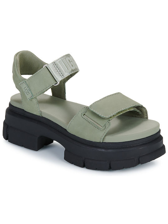 Ugg Australia Ashton Дамски сандали в Каки Цвят