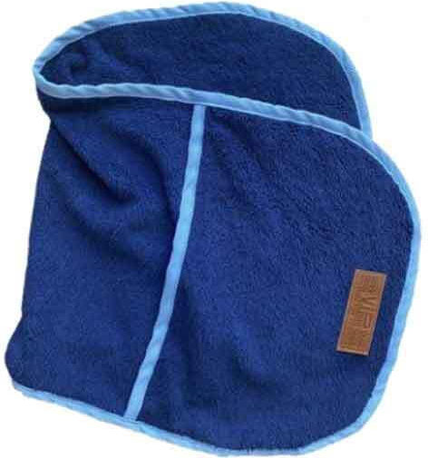 V.I.Pets Dog Cleaning Supplies Towel for Body Cleansing of Dogs Blue 65x25cm