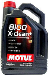 Motul Synthetisch Autoöl 8100 X-clean 5W-30 C3 / API SM/CF 5Es