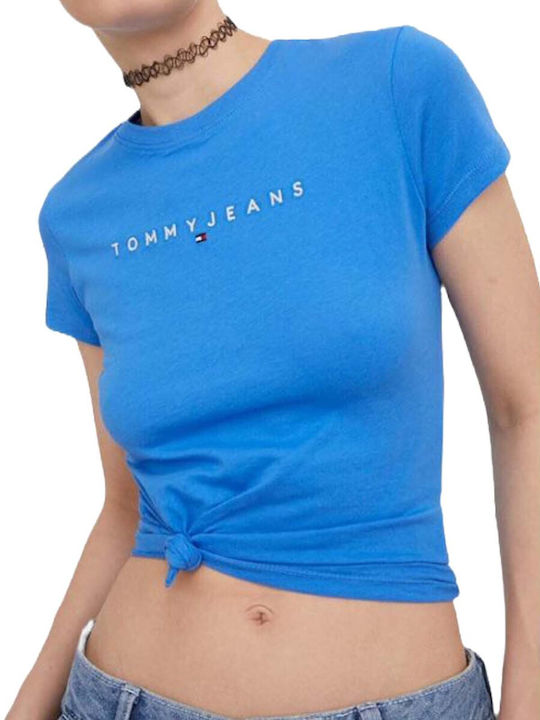 Tommy Hilfiger Damen T-shirt Hellblau