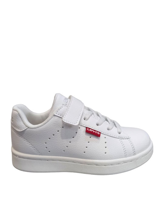 Avenue Παιδικά Sneakers με Σκρατς Λευκά