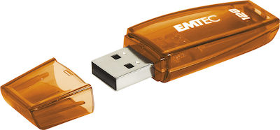 Emtec C410 128GB USB 2.0 Stick Portocaliu