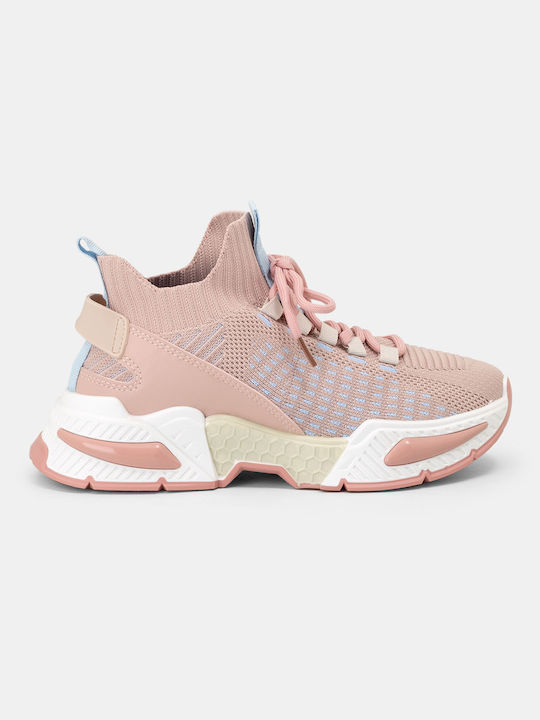 Bozikis Damen Sneakers Pink
