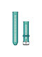 Garmin Λουράκι Σιλικόνης Τιρκουάζ ( GARMIN Quick Release 20 Turquoise/Aqua Band is compatible with ''GARMIN'' models )