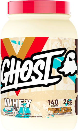 Ghost 100% Whey Protein Protein Whey Gluten Free with Flavor Peanut Butter Cereal Milk 907gr