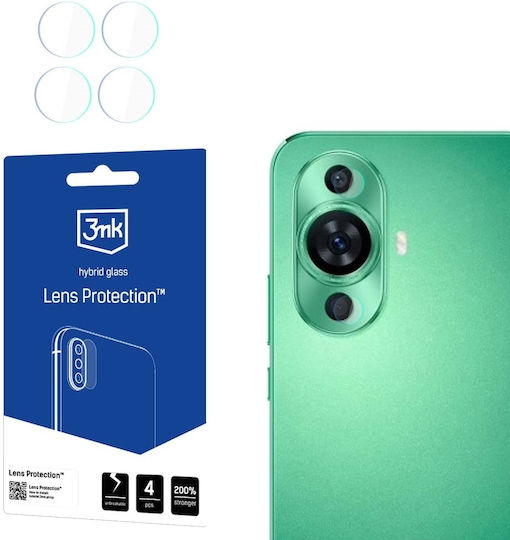 3MK Lens Protect Προστασία Κάμερας Μεμβράνη Διάφανο για το Huawei nova 12 Lite