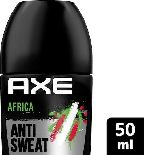 Axe Africa Deodorant Roll-On Aluminium Free 50ml