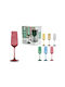 ArteLibre Set de pahare de sampanie din Sticlă Cu picior 195ml 6buc