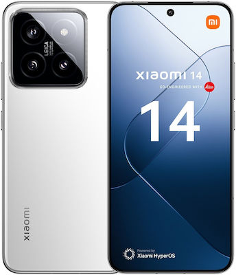 Xiaomi 14 5G Dual SIM (12GB/512GB) Λευκό