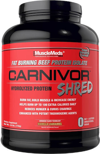 Muscle Meds Carnivor Shred Без Лактоза с Вкус Ванилия с карамел 2.072kg