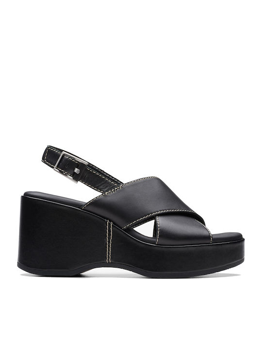 Clarks Manon Wish Καλοκαιρινές Γυναικείες Πλατφ...