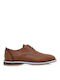 JK London Men's Synthetic Leather Casual Shoes Tabac Brown