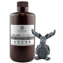 PrimaCreator Value Uv Dlp Resin για 3D Printer Γκρι PrimaCreator Value Uv Dlp Resin για 3D Printer Γκρι
