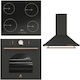 Thermogatz Εντοιχιζόμενο Σετ Οικιακών Συσκευών TGS 5511 BL RUSTIC + TTGS 6040 GL + TGS 950 BL RUSTIC