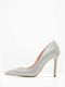 Steve Madden Silver Heels