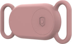 Θήκη Κολάρου Κατοικιδίων Σιλικόνης για SmartTag2 σε Ροζ χρώμα