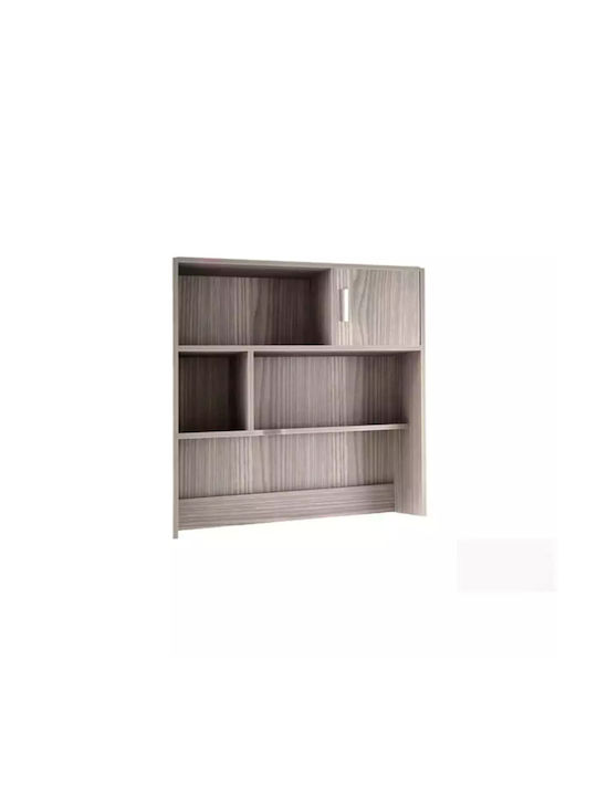 Εταζέρα Τοίχου Ξύλινη Γκρι 100x30x100cm