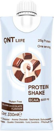 QNT Protein Shake Protein Whey Gluten Free with Flavor Strawberry 330ml