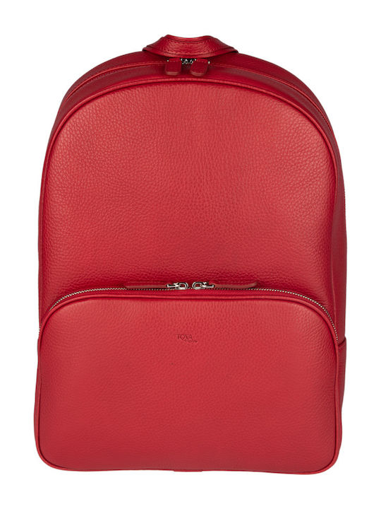 Toya Leather Women's Bag Backpack Red