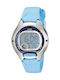 Casio Digital Watch Battery with Blue Rubber Strap