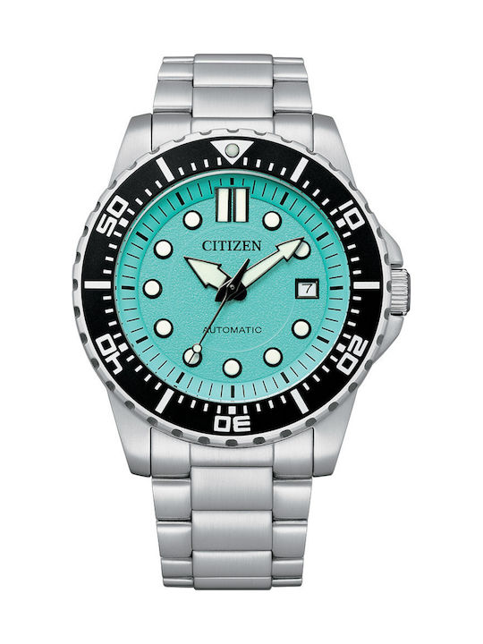 Часовник Citizen Aqua Blue Dial Nj0170-83x Авто...