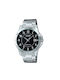 Casio Watch Battery with Silver / Silver Metal Bracelet