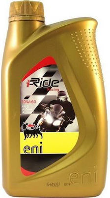 Eni I-ride Synthetic Motorcycle Oil for Four-Stroke Engines 10W-60 1lt