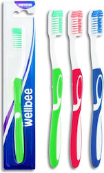 Wellbee Pierrot Manuelle Zahnbürste Mittel