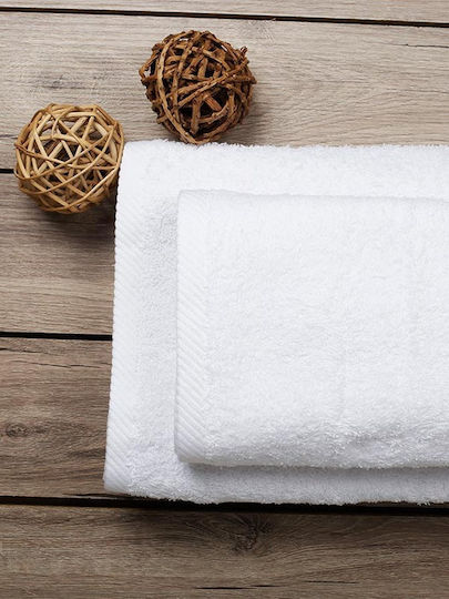 Sunshine Hotel Bathroom Towel 140x70 cm 550gsm White
