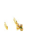 Women's Earrings Rebecca Judith Bjuoom02 Made of Bronze with 24K Gold Plating