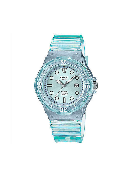 Casio Ladies Collection Ρολόι με Μπλε Καουτσούκ...