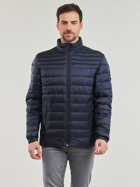 Oden 1 Χειμωνιάτικο Μπουφάν Puffer Navy Μπλε