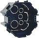Dabler Flush Electrical Box in Black Color
