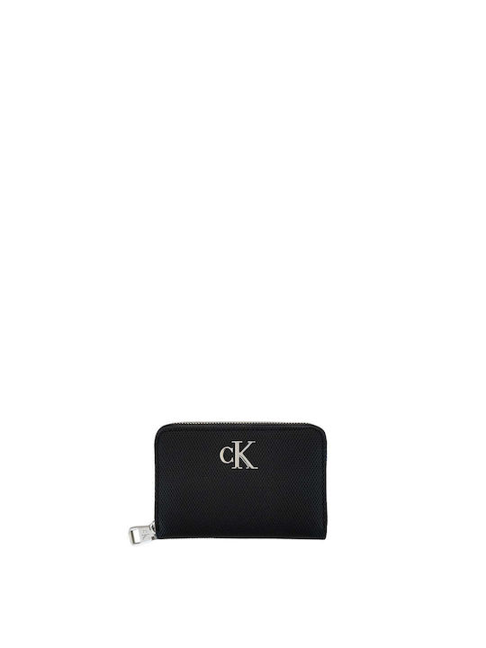 Calvin Klein Minimal Monogram Small Women's Wallet Black