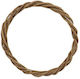 Wooden Natural Wreath F25