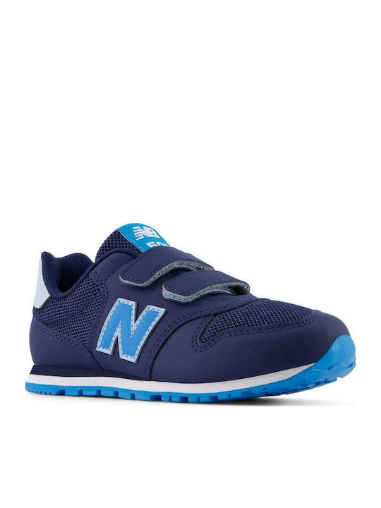 New Balance 500 Παιδικά Sneakers με Σκρατς Μπλε