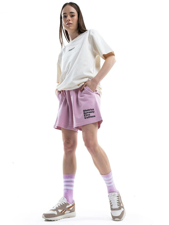 District75 Women's Bermuda Shorts Lilac