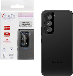 Volte-Tel Προστασία Κάμερας Tempered Glass Μαύρο για το Galaxy S22+ 5G