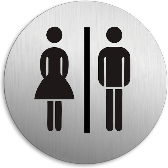 Seilflechter Πινακίδα WC Γυναικών / Ανδρών Seilflechter με Μήκος 7.5cm 972069