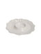 Ceramic Dessert Divided Serving Plate with 5 Positions White Ø40cm 40x40cm