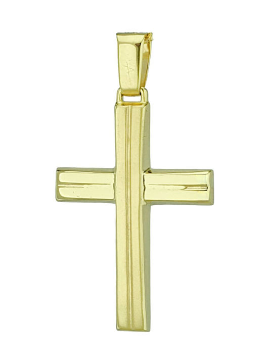 Papadopoulos Gold Herren Kreuz