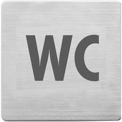 Next Πινακίδα WC 9x9cm 19348---ΑΝ-2 Next Πινακίδα WC 9x9cm 19348---ΑΝ-2