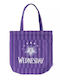 Grupo Erik Fabric Shopping Bag in Purple Color