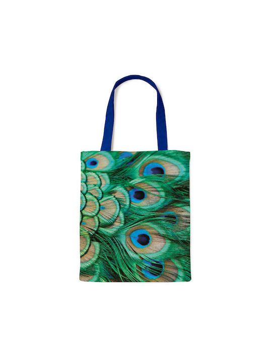 Bag 35x46cm "Peacock Feathers"