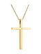 Katsigiannis Women's Gold Cross 14K with Chain